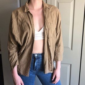 BDG UO / linen button-up 🌾